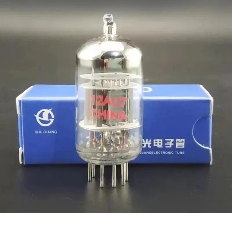 ShuGuang 12AU7 tubo de vacío reemplaza ECC82 6N10 12AU7 tubo de electrones Kit amplificador de válvula de Audio HIFI DIY precisión combinada Quad