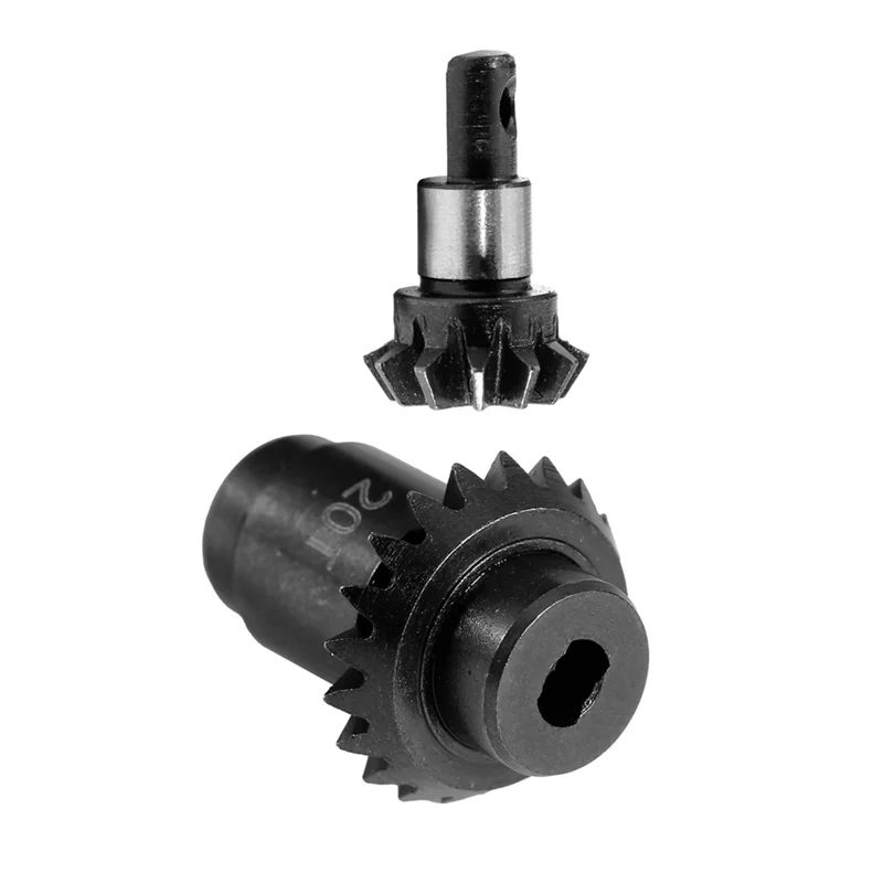 

FCX24 Overspeed Helical Gear Bevel Gear Bridge Gear Kit 1/24 RC Crawler FMS FCX24 FCX18 Upgrade Parts 12T/20T