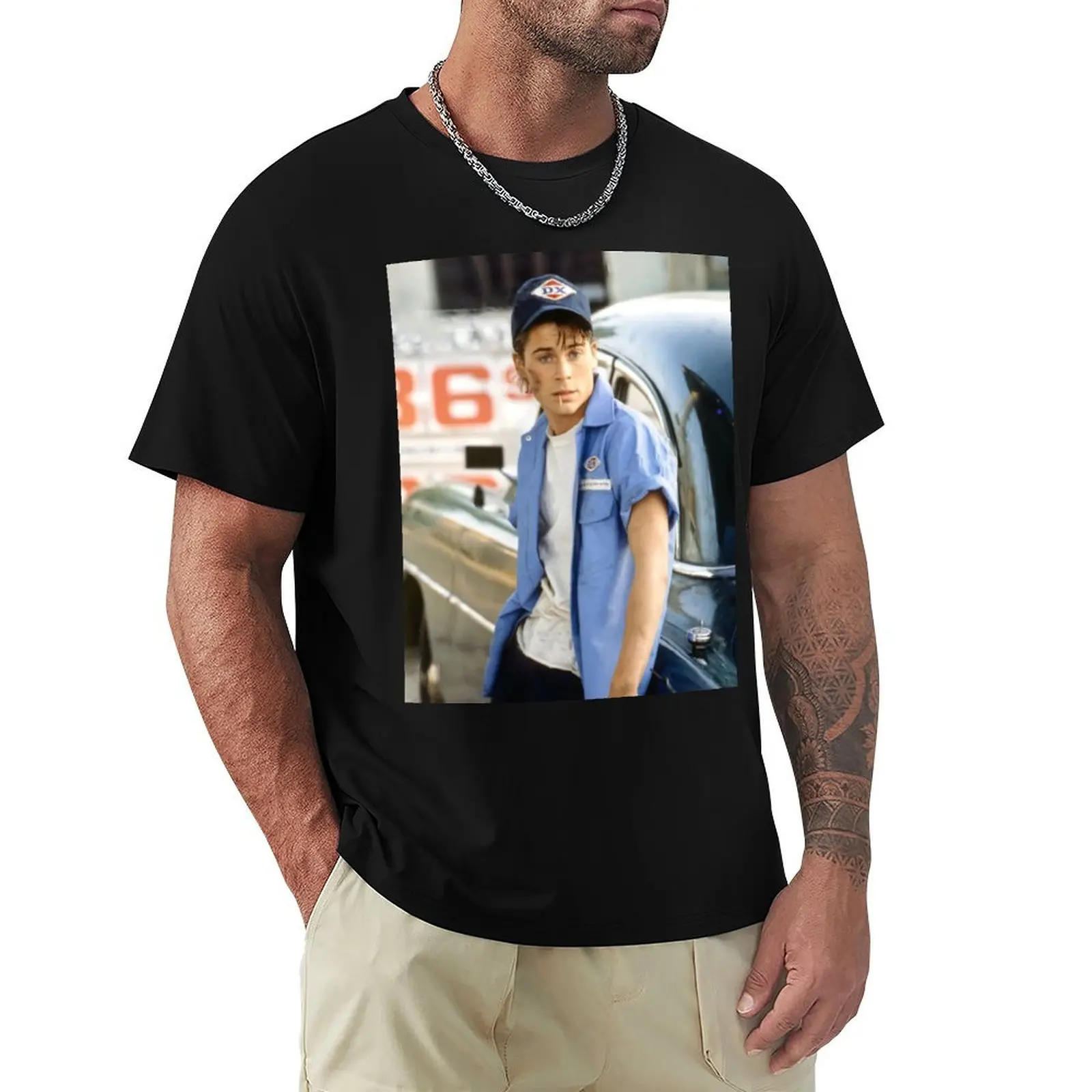 

Rob Lowe Outsiders T-Shirt Big and Tall Crew Neck Tee