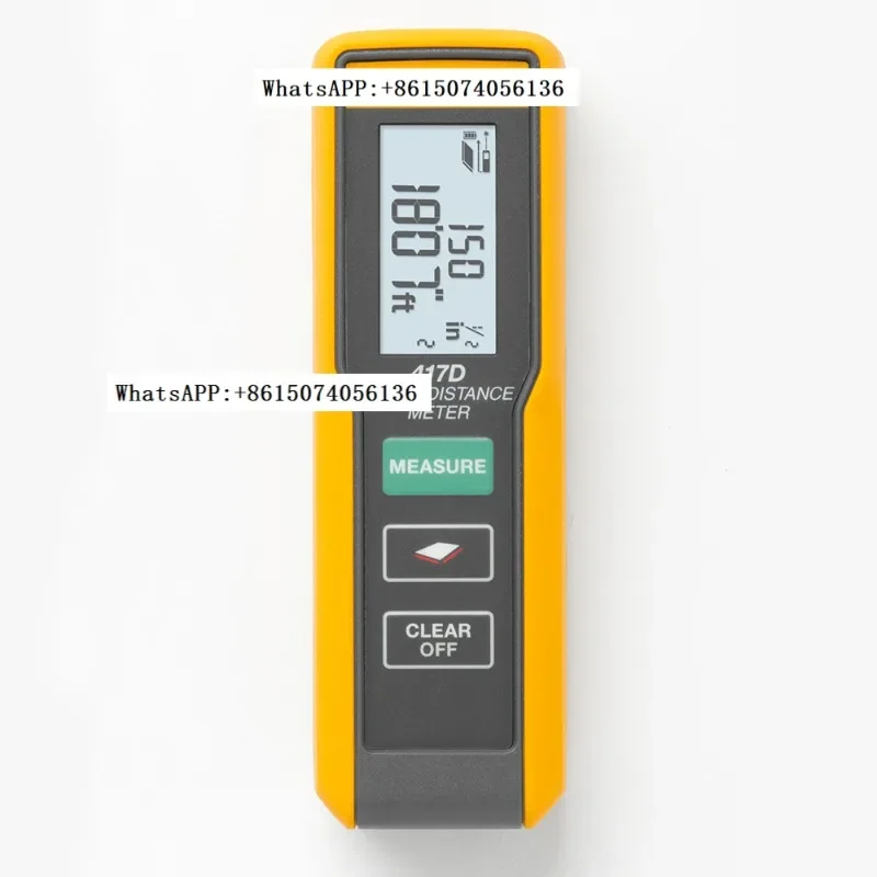 The measuring ranges of the 414D/F417D/F424D rangefinder are 40 meters/100 meters, respectively