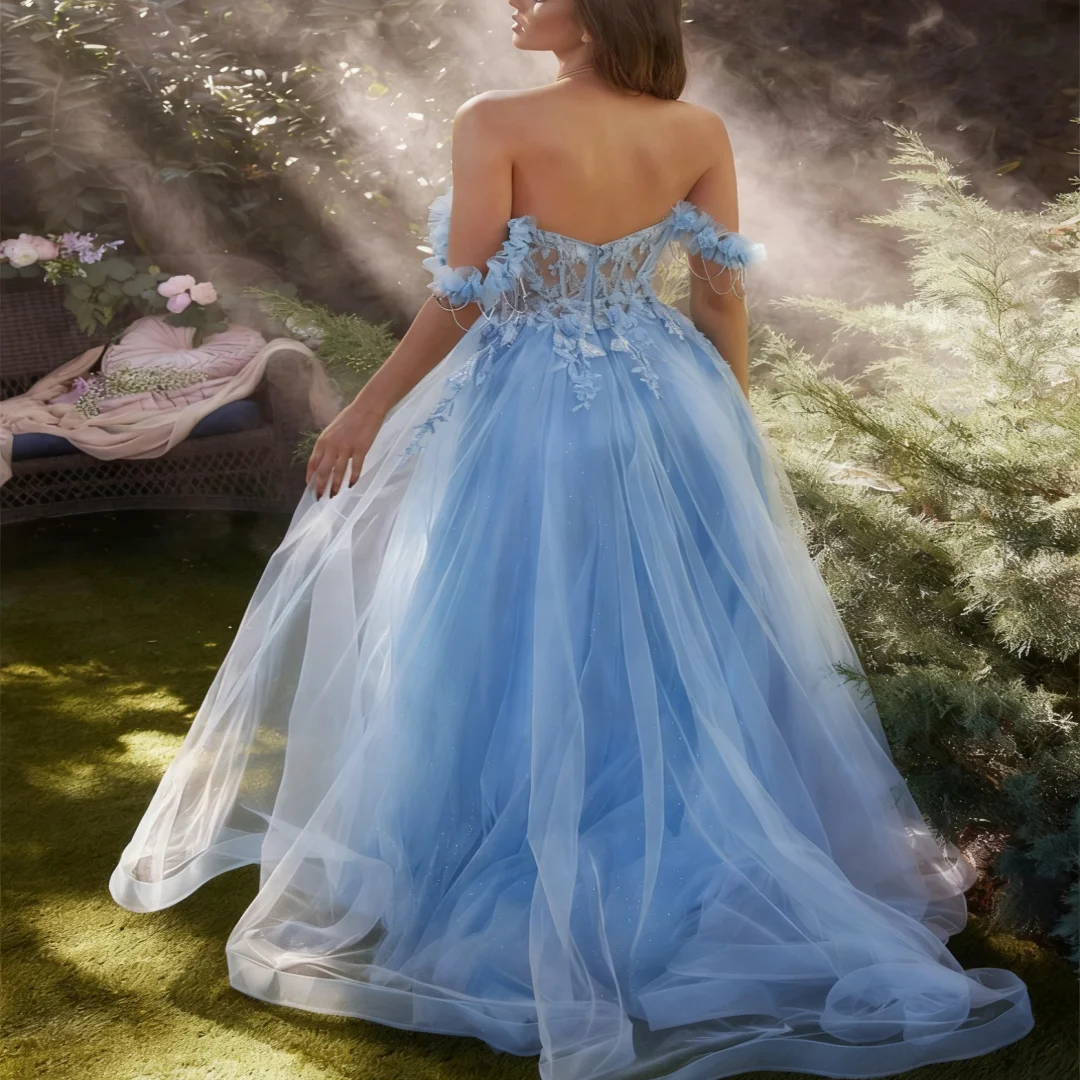 فستان سهرة أنيق مخصص مزين بخط Grace Line فساتين سهرة رسمية لحفلات أعياد الميلاد للنساء