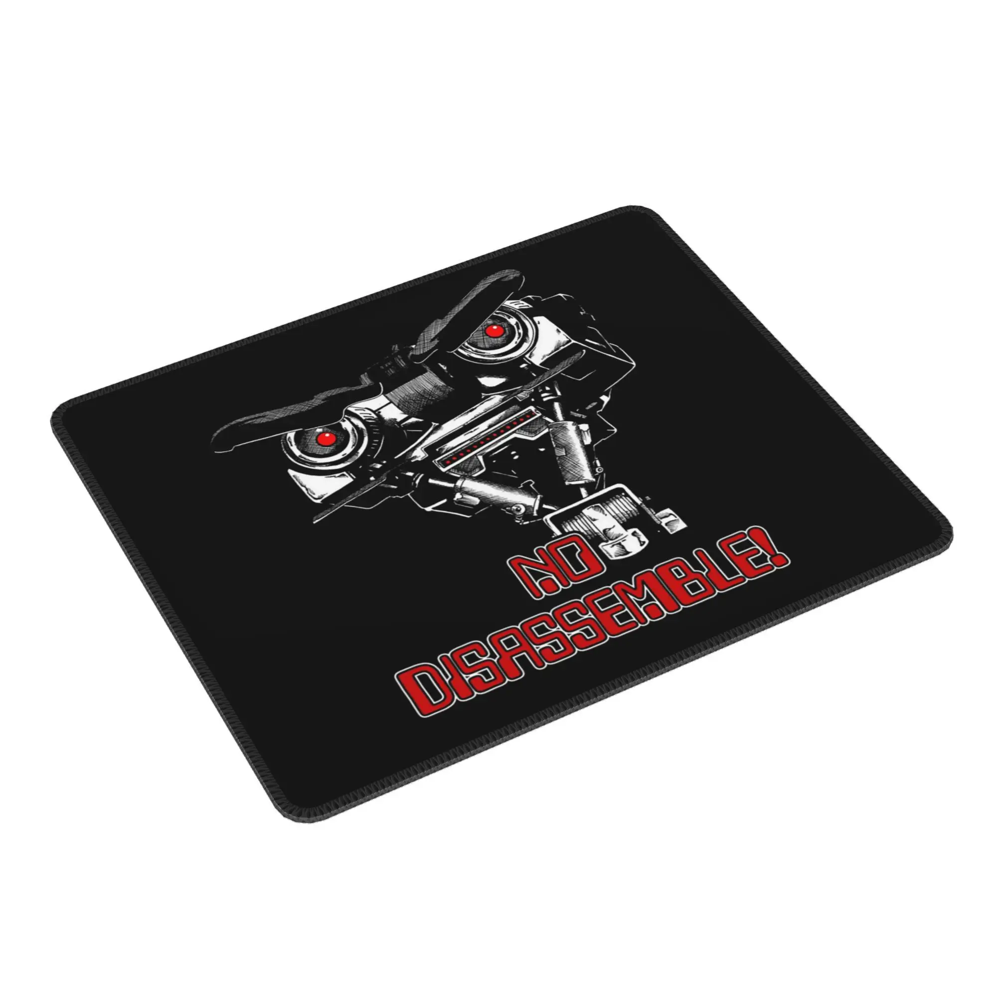 Alfombrilla de ratón Johnny Five sin desmontaje, alfombrilla para teclado de ordenador, alfombrilla para ratón, Gaming, PC, portátil, escritorio, accesorios de oficina, alfombrillas para mesa