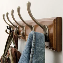 Entrance Wood Furniture Hall Coat Rack Closet Closet for Clothes Wall Hanger for Hanging Clothes Furniture To Organize Clothes