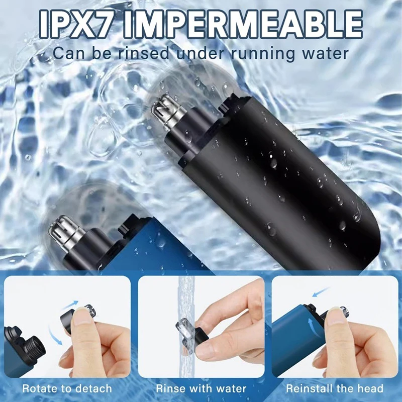 1PC Elettrico Orecchio Collo Naso Tagliacapelli Rasoio Sopracciglio Strumento Rasoio Clipper Rasoio Uomo Donna Pulito Trimer Rasoio di Rimozione Kit