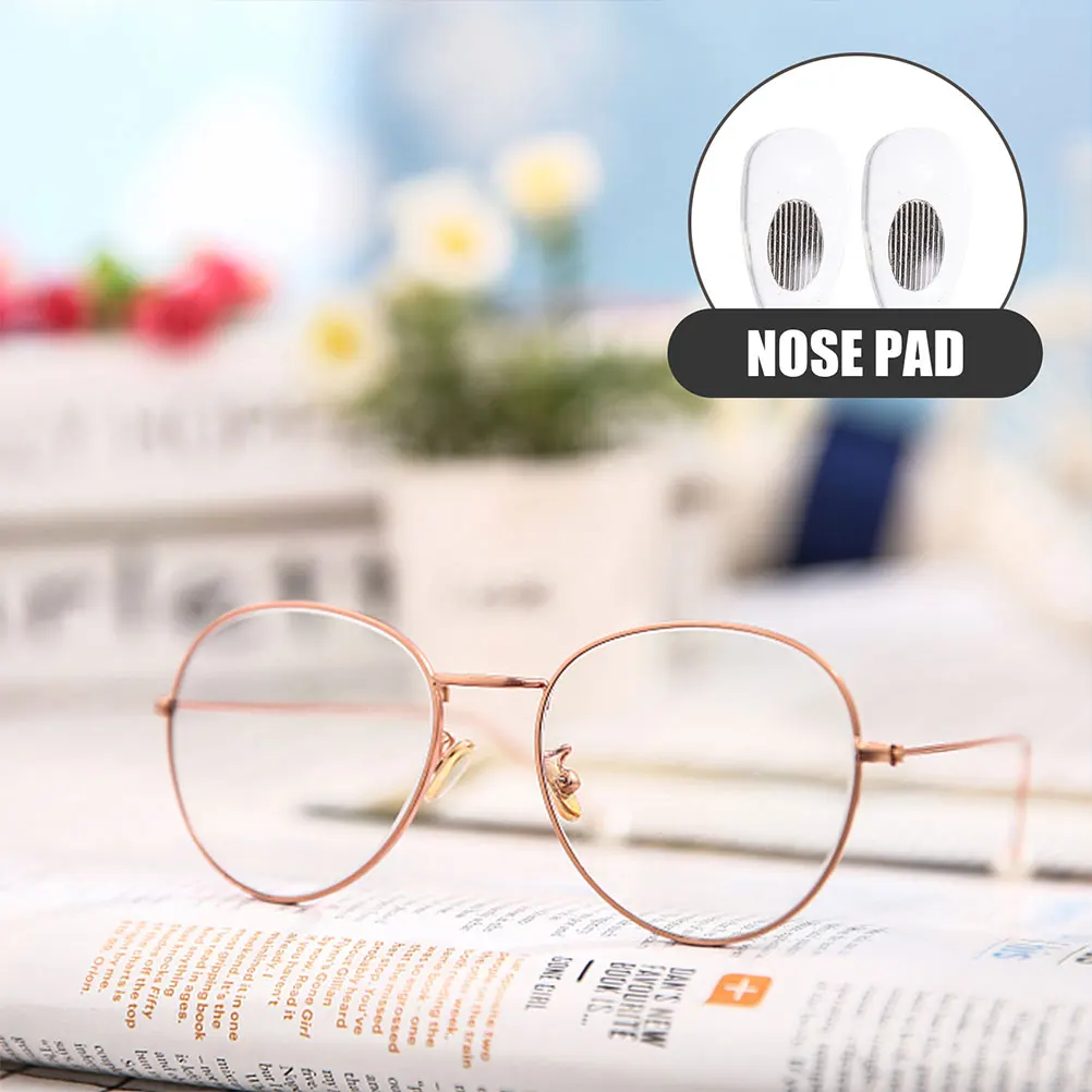 

Silicone Nose Pads for Eyeglasses Spectacles Sunglasses Frame Cushion Accessories Supplies Glasses