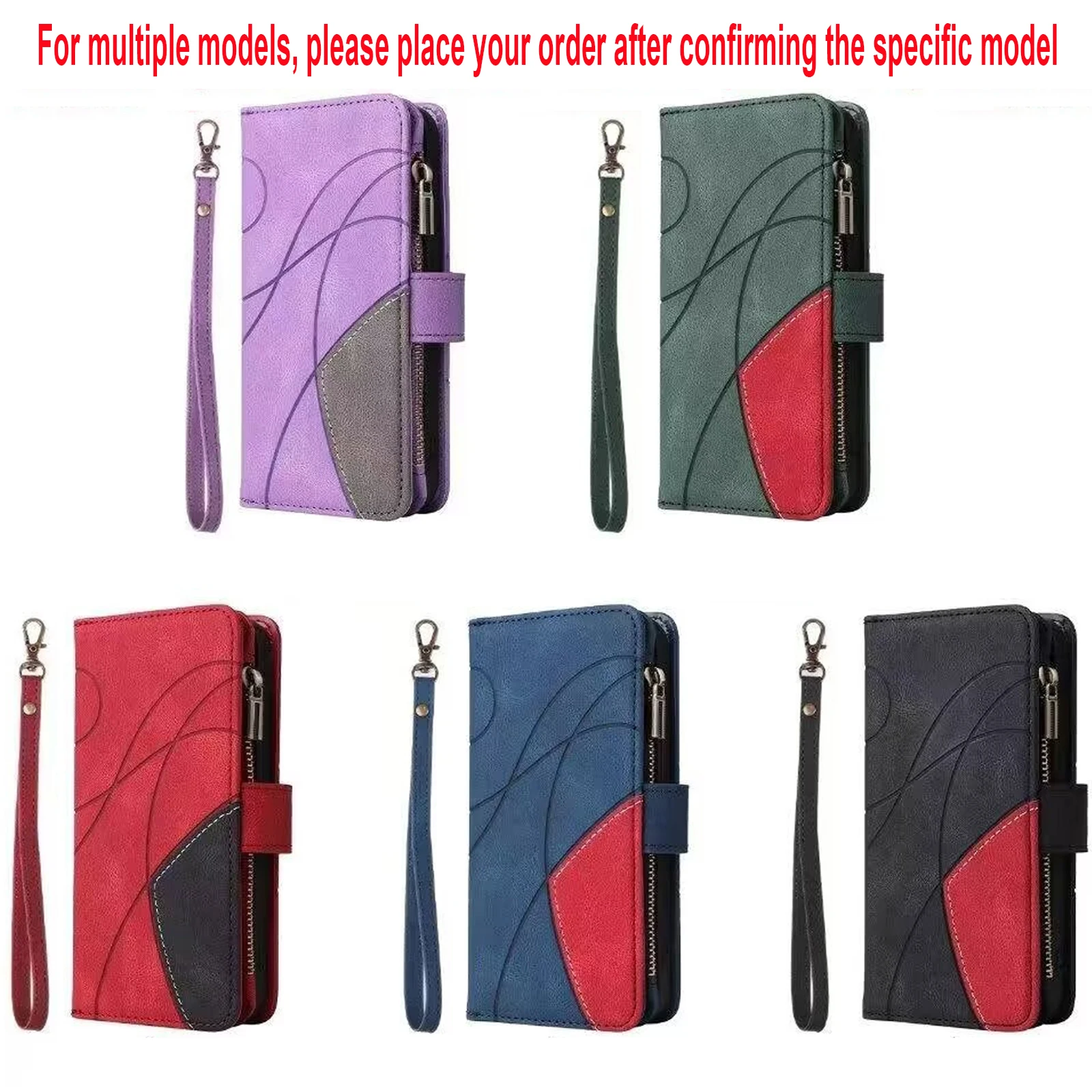 Storage Compartment Wallet Case For Xiaomi 14T 13T 12T 11T Pro 14 Ultra 13 12 11 Mi 10T Lite 11i M5 M4 5G Funda Flip Phone Cover view 2
