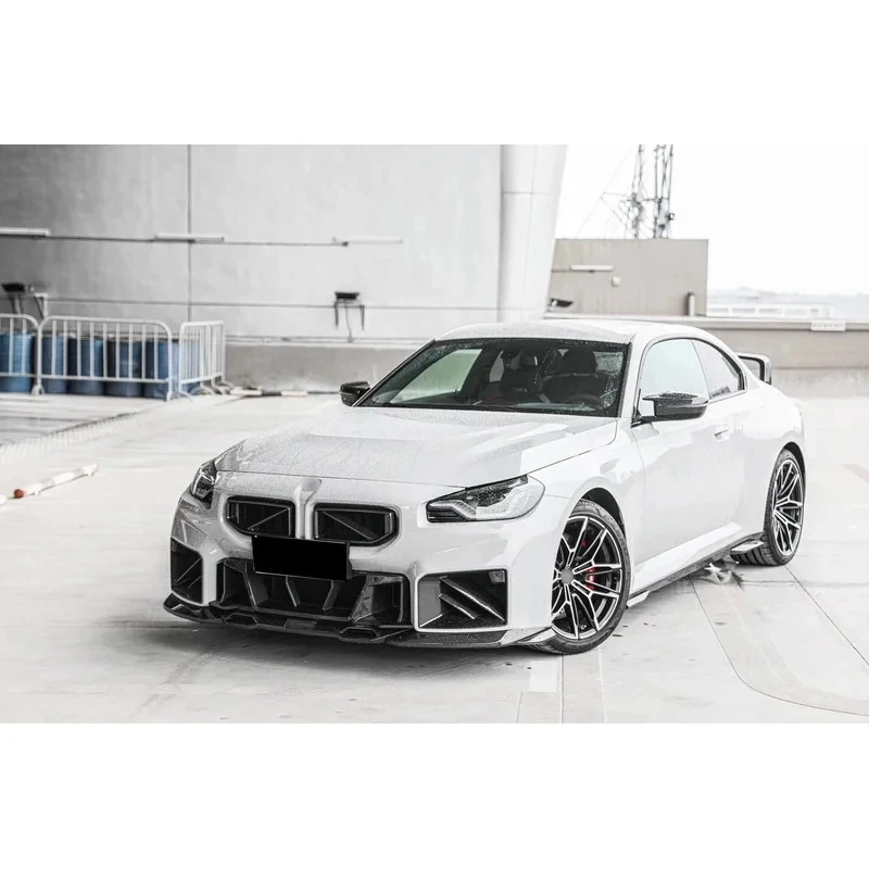 

Sturdy SQ Style Dry Carbon Fiber Front Lip for 2 Series G87 M2 Front Bumper Lip