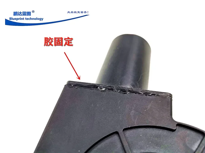 pa 9733 with round Head Gathering Wind 12v1.2a Ball Max Airflow Rate Speed Control Barbecue Oven Blower 9. 7cm Turbo Fan