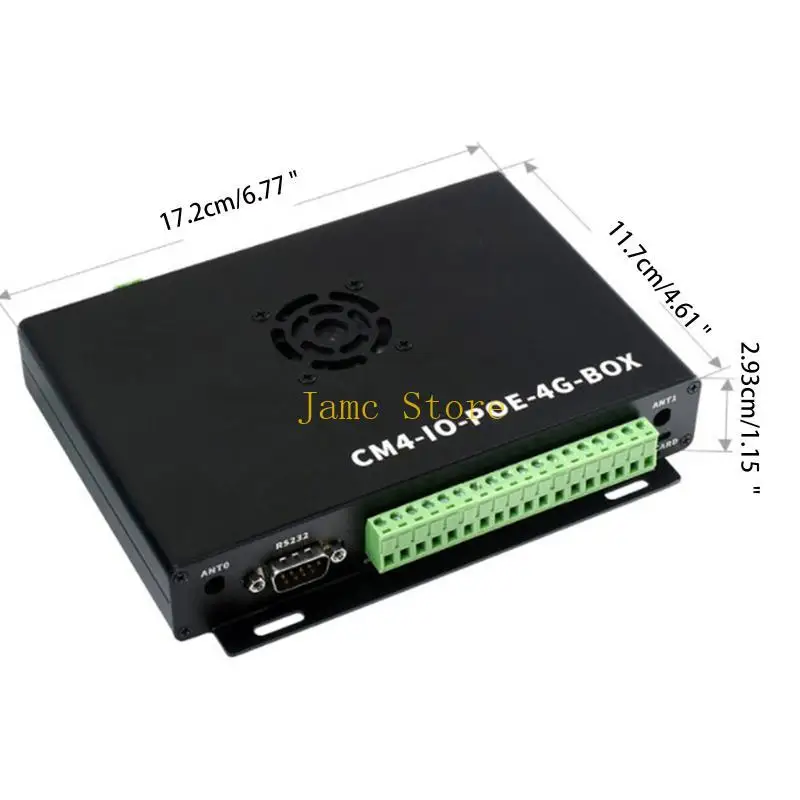 LX0B Praktischer industrieller IoT-Mini-Computer-Board-Adapter, unterstützt 4G für CM4 Compute Module 4