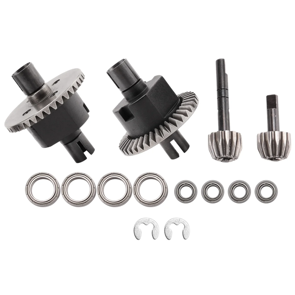 KKZ-Front & Rear Differential and Gear Kit for HSP Redcat Volcano 94123 94107 94111 94118 94166 1/10 RC Car Upgrade Parts