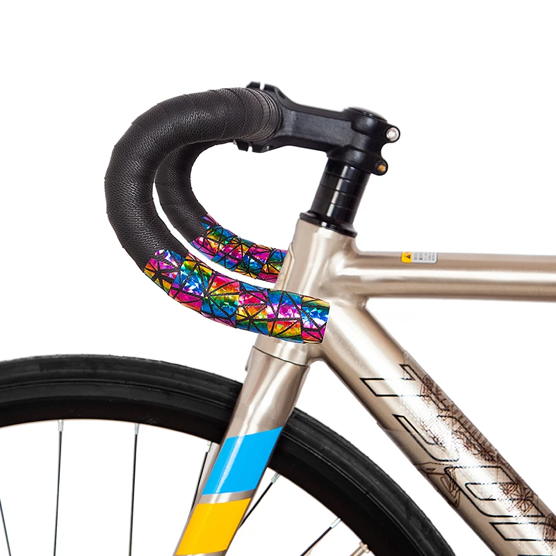MAGICBROS الطريق دراجة المقود الشريط قطرة شريط الشريط الملونة بولي EVA إيفا المضادة للاهتزاز الدراجات دراجة دراجة الملحقات مع 2 بار التوصيل #4