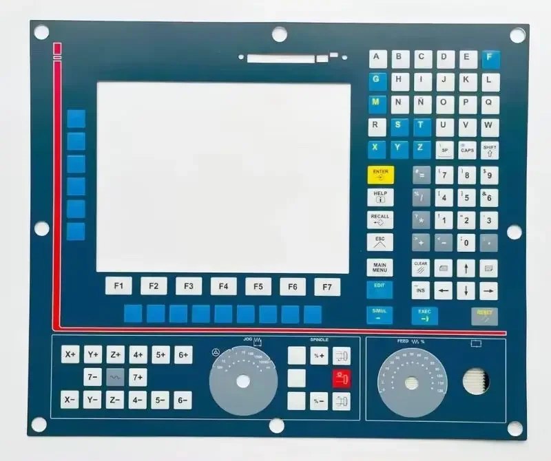 CNC 8055i/B-M-MON-K Membrane Keyboard 8055i/C-M CNC 8055i/C-M-MON-K Membrane Keypad