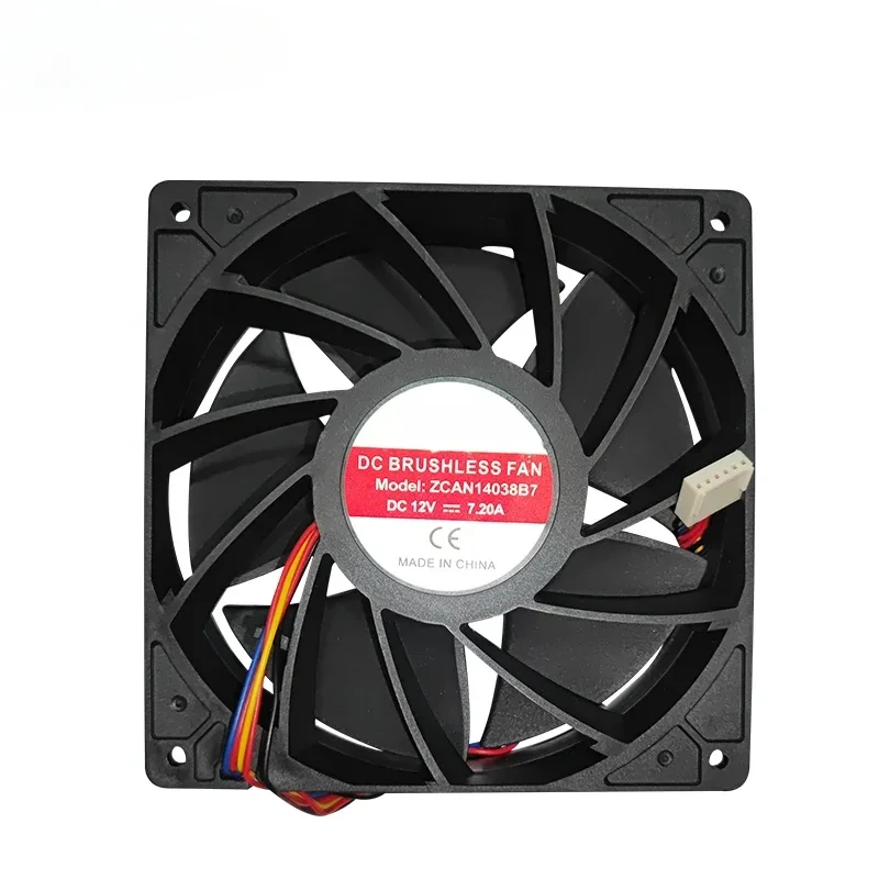 Whatsminer M10 M20 M21 Fan 6Pin140x140x38mm 7500RPM DC12V M30 M31 M50 Whatsminer Cooling Fan