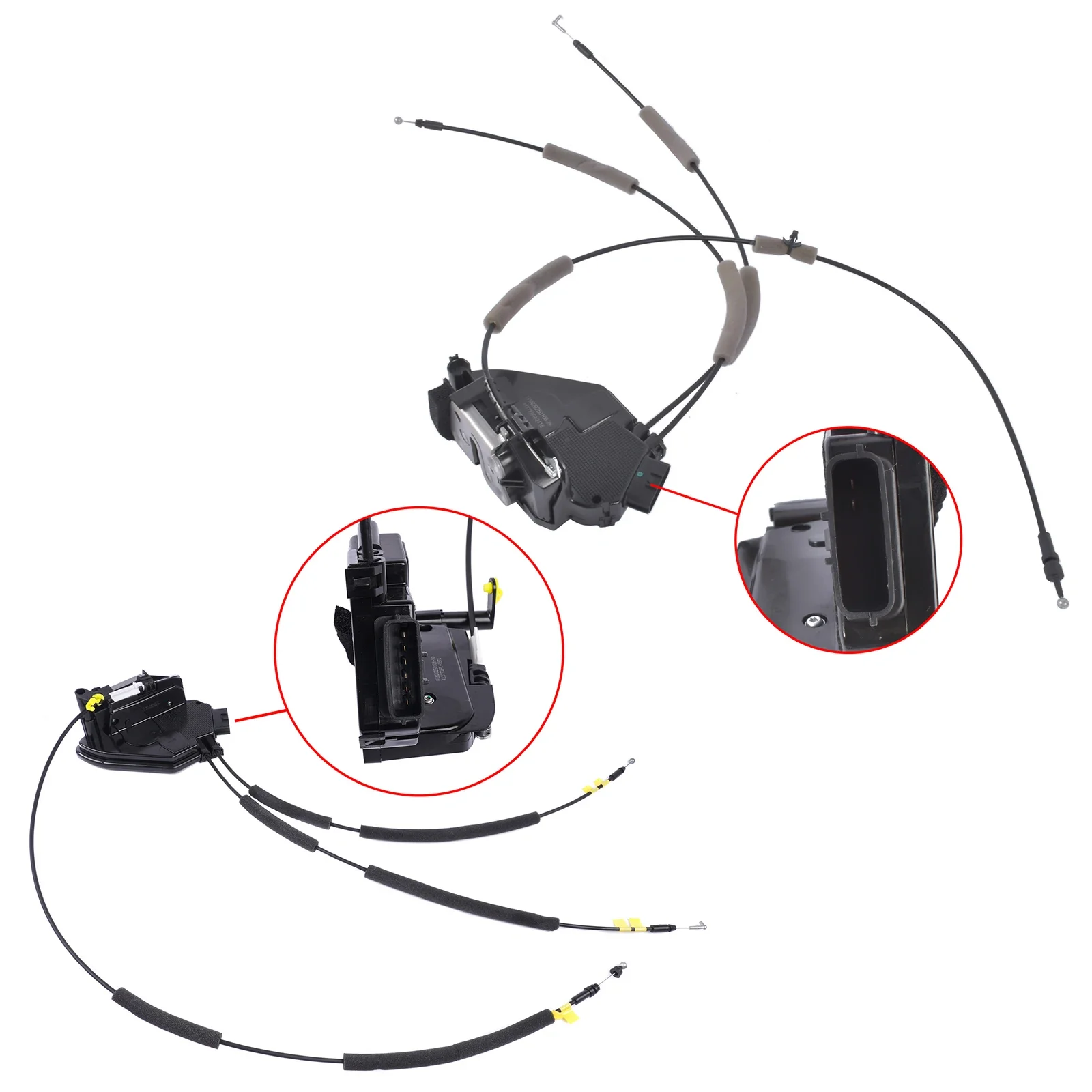 AP02 for Nissan Pathfinder 3.5L V6 2018 2019 2020 805019PM0A 805009PM0A Pair Front Left Right Door Lock Latch Actuator