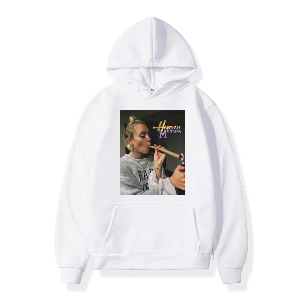 Singer Miley Cyrus Graphic Hoodie Men Women High Quality Fashion Sweatshirts Autumn Winter Hip Hop Casual Oversized Pullovers