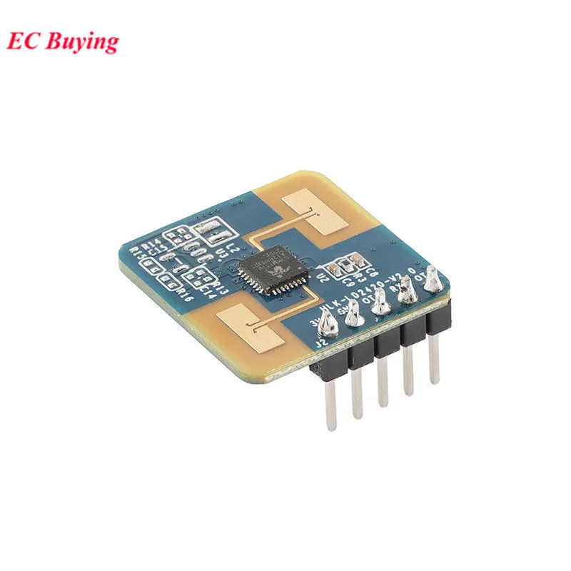 10pcs/1pc HLK-LD2420 24G Millimeter Wave Radar Sensor LD2420 FMCW Human Body Micro Motion Module ISM Band High Sensitivity