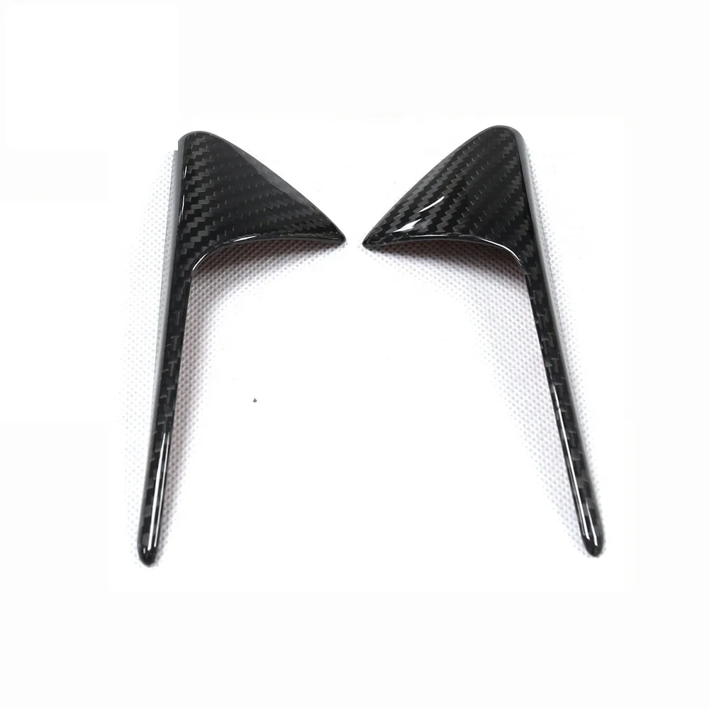 

Dry Carbon Fiber Side Fender Cover for Tesla Model 3 X S Y Fender Front Camera Air Vent Trim Cover