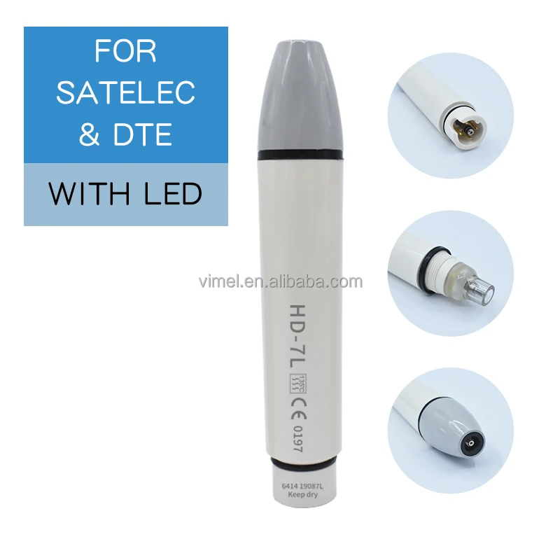 Denrtal Ultrasonic Piezo Scaler Handpiece Universal For Woodpecker EMS/UDS/DTE Satelec HW-3H/HW-5L/HD-7L/HD-7H