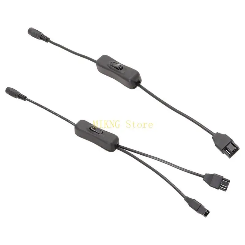 DC5.5x2.1mm yang andal ke Kabel Adaptor Daya 4Pin untuk Powering PC Case Fans Sale Terbaik