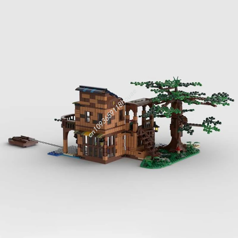 

997pcs MOC Surf Shack Model Building blocks Toys idea Education Modular Birthday Kids Brick Christmas gifts