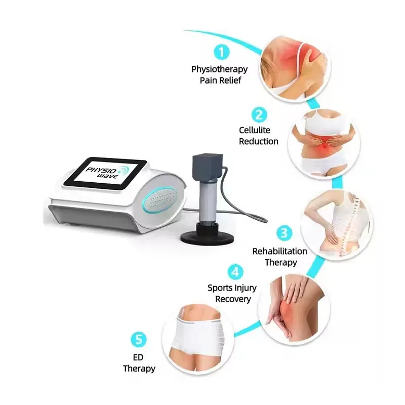

2025 Physiotherapy Machine Non-invasive Shock Wave Analgesia Eswt Shock Wave Therapy Physio Device