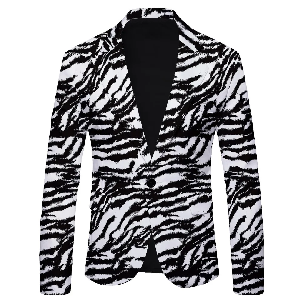 

Suits Men Spliced Single Button Blazer Cardigan Long Sleeve Blazers Patchwork Turn Down Collar Loose Fit Pockets Business Autumn