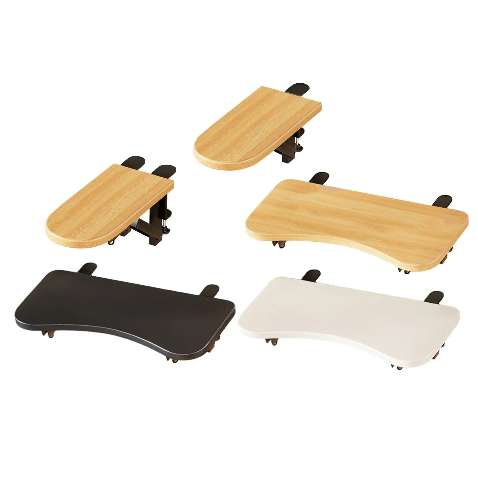 Desk Extension Tray Keyboard Tray Multifunctional Space Saving Side Table