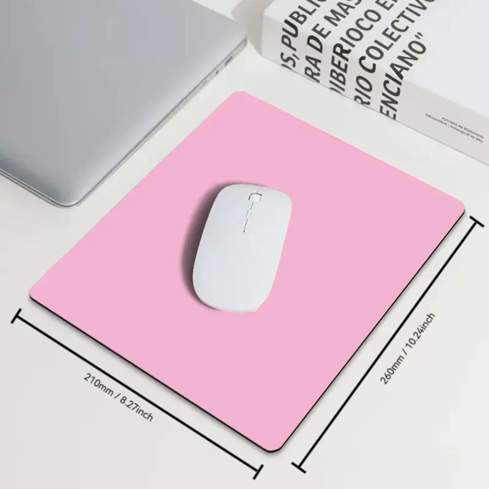 Многоцелевой резиновый коврик для мыши, однотонный коврик для компьютерной клавиатуры, водонепроницаемый нескользящий коврик для рабочего стола, офисный коврик