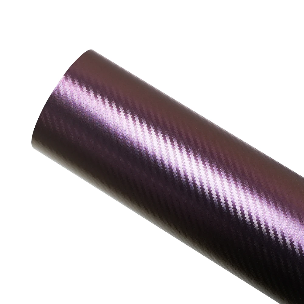 

Car Vinyl Film Gradient Purple to Red Carbon Fiber Film Car Wrap Decal PVC Self Adhesive Motorcycle Auto Body Decoration Sticker