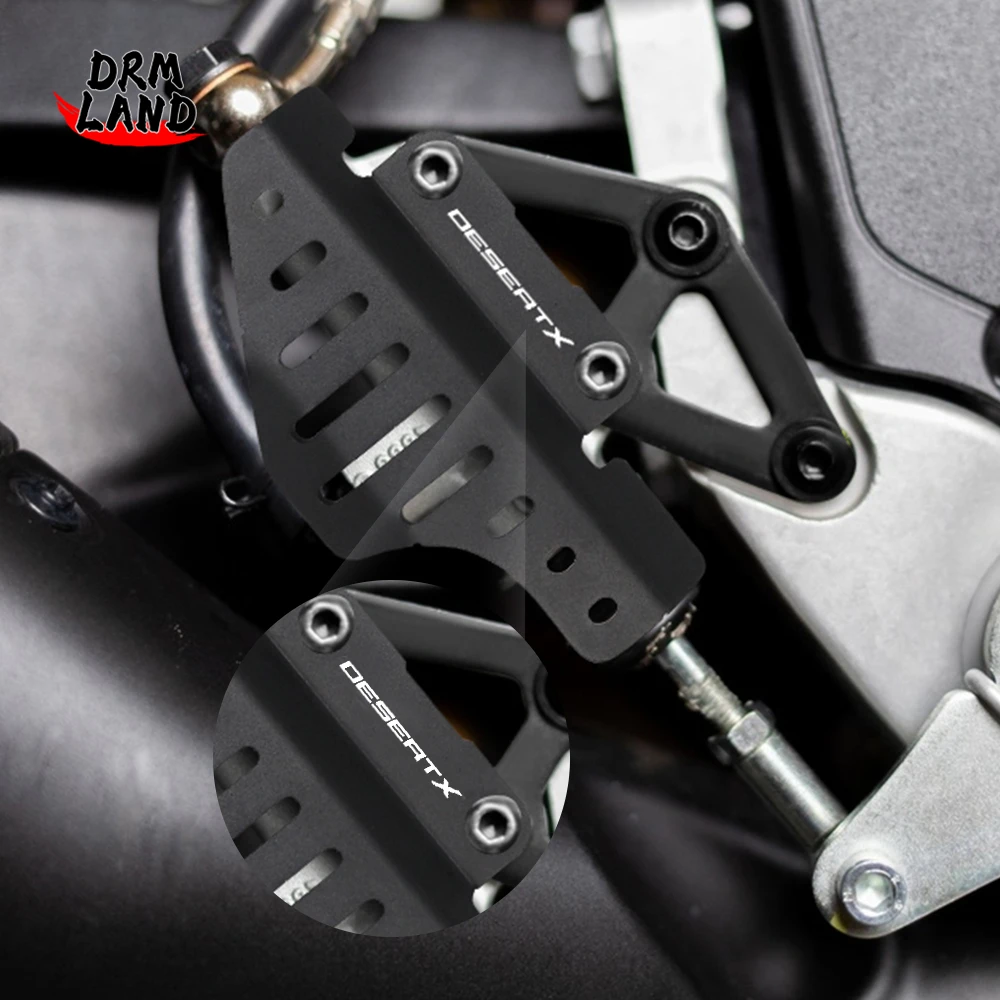 Desert X-Rear Brake Master Cylinder Guard Protector para Ducati, Moto Cylinder Protection, Acessórios da motocicleta, DesertX, 2022, 2023