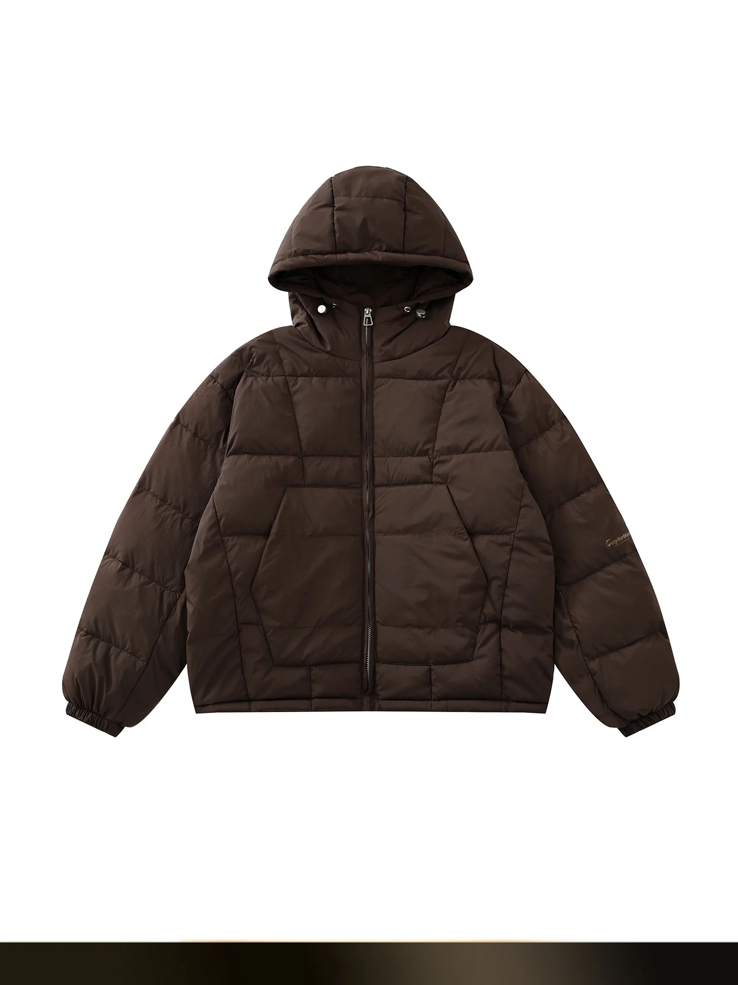 

Nted American Retro Color Simple Hooded down Jaet Men's Winter 90 White Du down Couples Cold Resistance Warmth Oute...