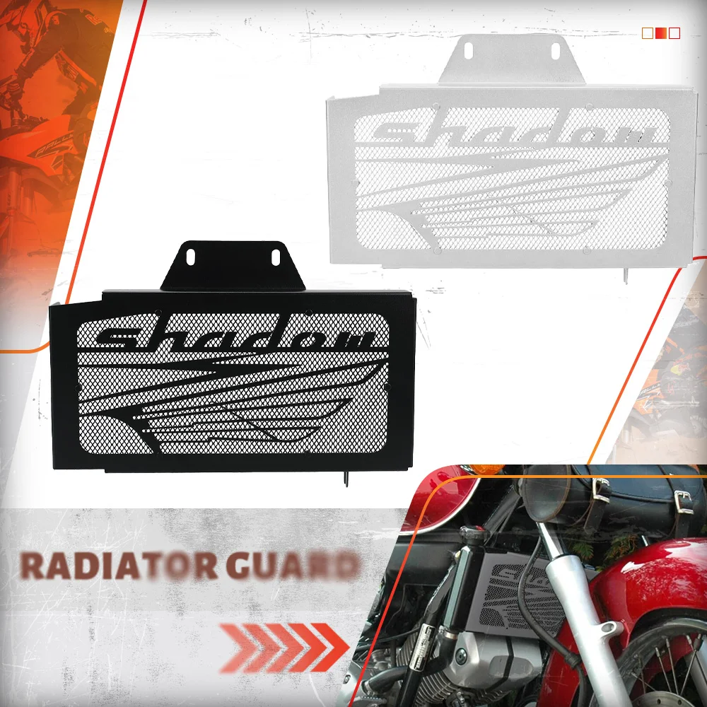 

Для Honda VT 125 Shadow 1999-2007 2006 2005 2004 защита масляного радиатора мотоцикла Shadow 125, защита решетки радиатора