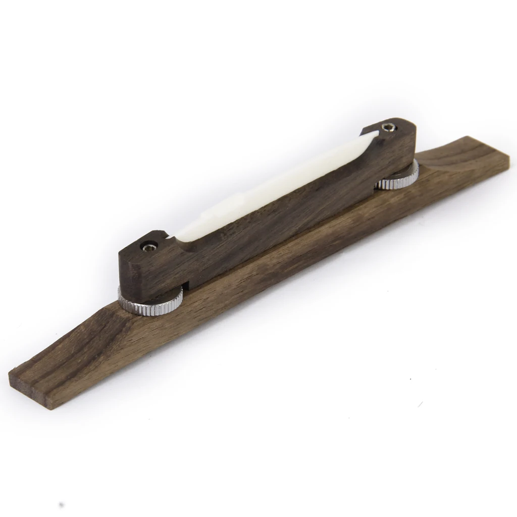 Rosewood Bridge With Saddle For Archtop Guitar Mandolin Parts Luthier