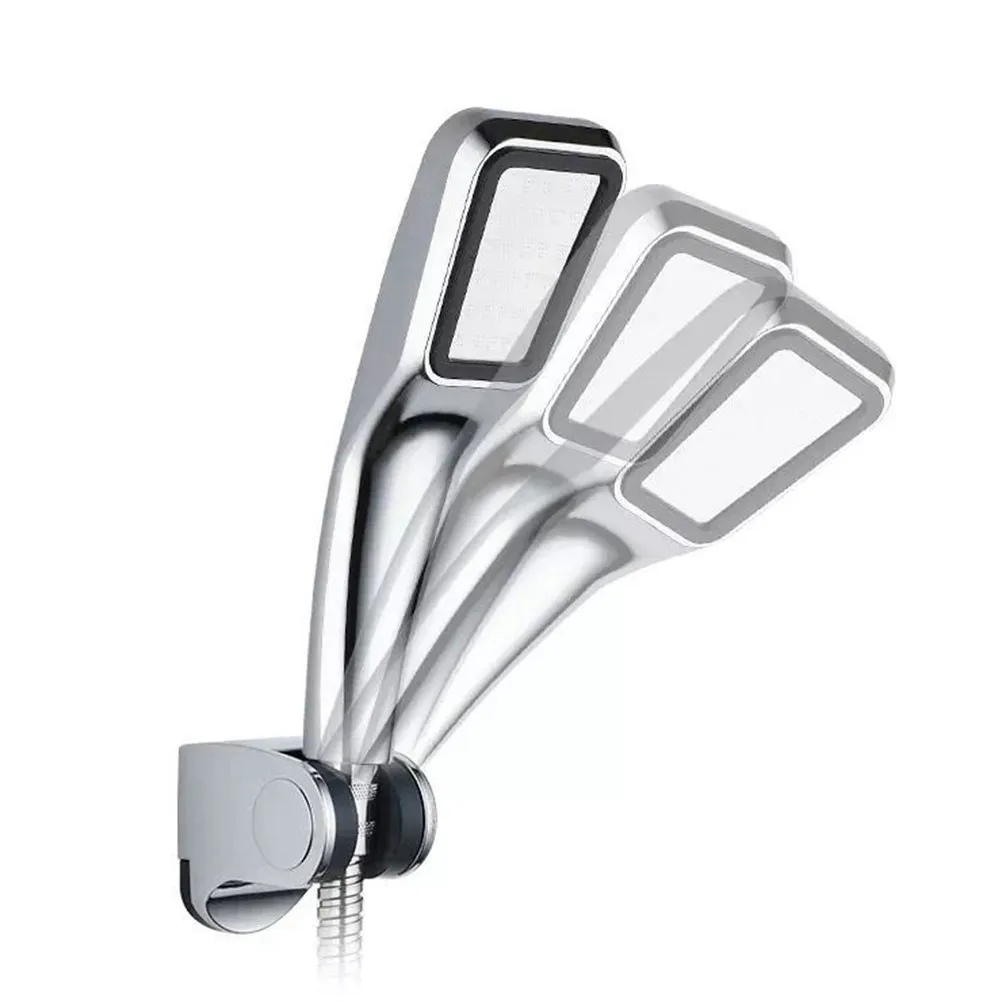 1Pcs Adjustable Shower Head Holder Heavy Duty Suction Mount for Bathroom Wall Shower Bracket Easy Install Elderly Friendly
