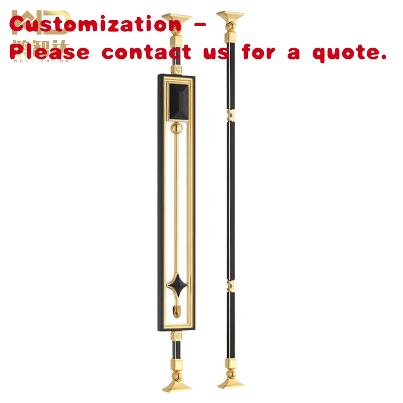 custom.Modern Elegant Upscale Aluminum Handrails Classic Calm Stair Railings Balustrades Building Glass Weddings Banquet