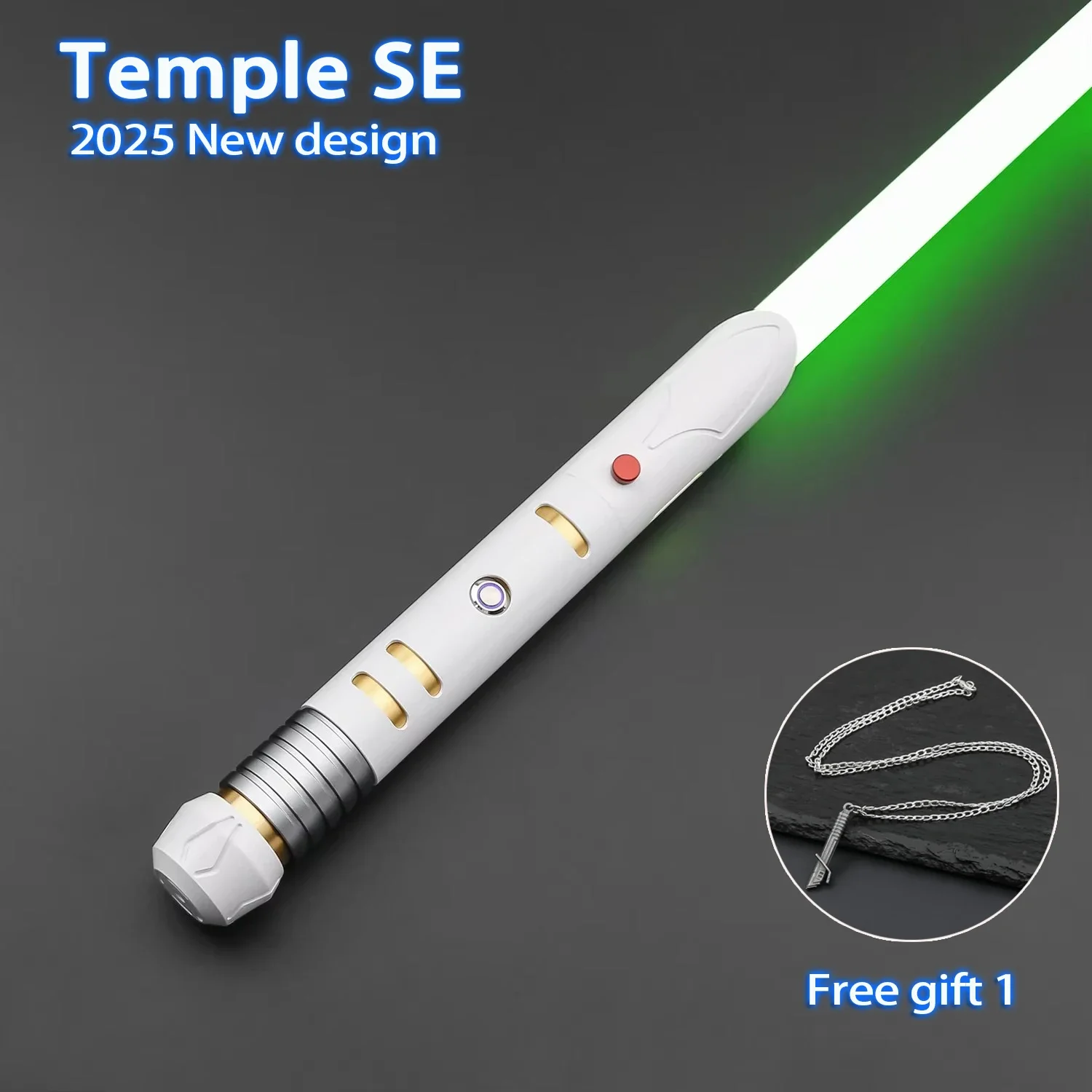 TXQSABER Temple Guard SE Lightsaber Heavy Dueling RGB Light Sword Jedi Temple Guard Simplified Version 12 Colors 27 Sounds Clash