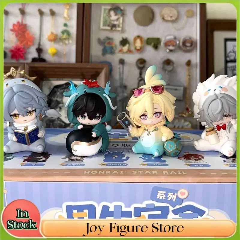 

In Stock Collapse Star Dome Railway Collapse Iron Male Dormitory Series Q Version Blind Box Surrounding Ornaments Toys Gifts
