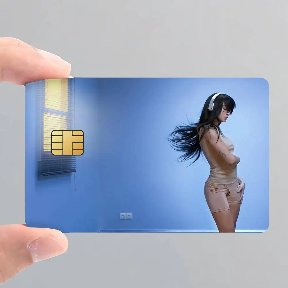 ملصقات جلدية لبطاقة الائتمان من Singer A-Aitana لبطاقة البنك والحافلة المتروية هدية مقاومة للماء #3