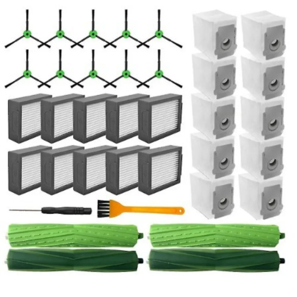 Replacement Parts for iRobot Roomba Combo i5/i5+/j5/j5+ – Filters, Brushes, Side Brushes