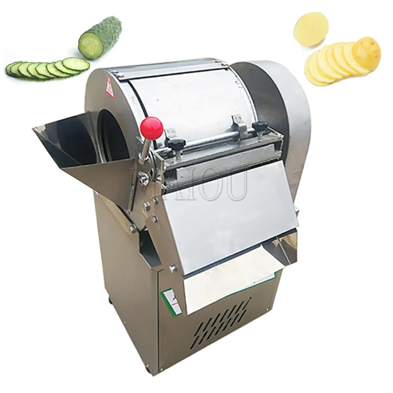 

Commercial Onion Potato Chips Slicer Slicing Machine Electric Carrot Silk Cutter Machine Vegetable Fruit Slicing