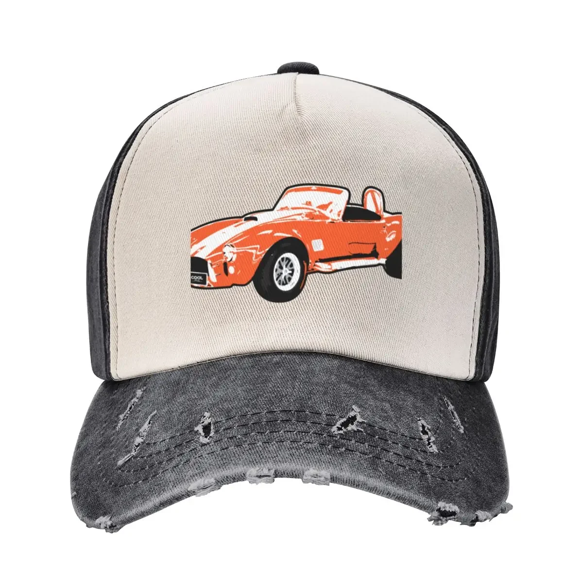 

Orange 60s SC Baseball Cap Male hat Unique hats Bobble Hat Men's Women's