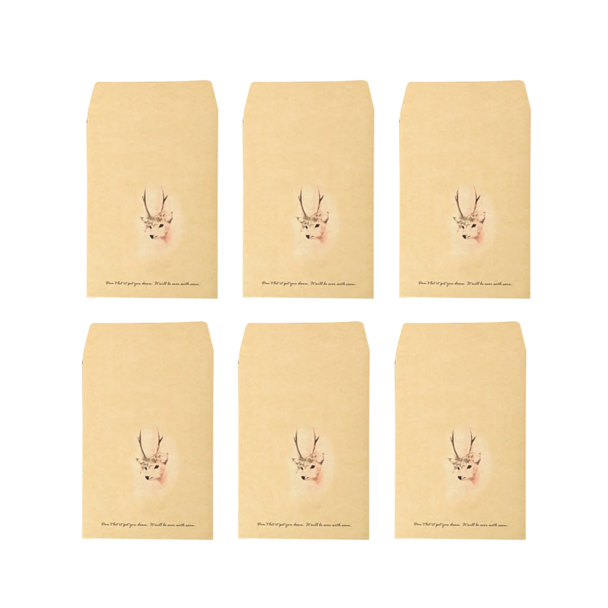 

10 Pcs Vintage Kraft Paper Envelope Mini Envelopes Photo Storage Colored Envolopes