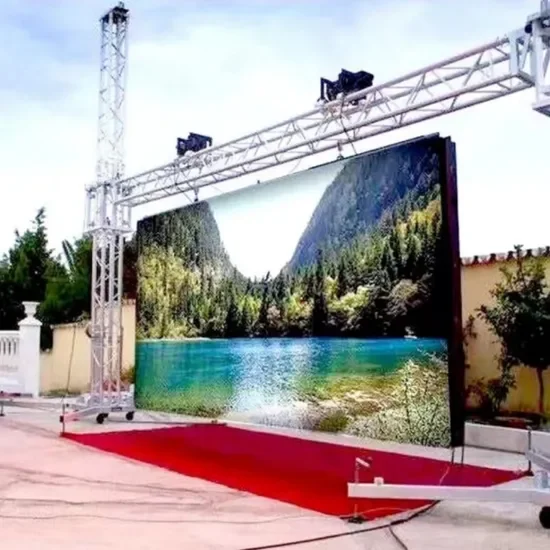 LEDTransparent Displays, Naked-eye 3D Screens, And Smart Light PolesP3.9 Display For Outdoor Stages Programme