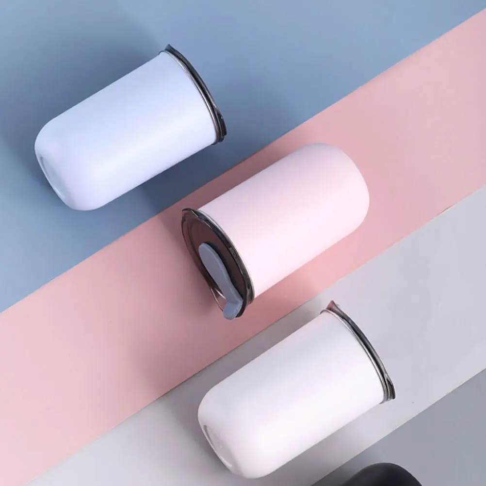 

Insulated Stainless Steel Leak-Proof Lid Straw Water Cup for Travel Office School Portable Coffee Cup Household Drink