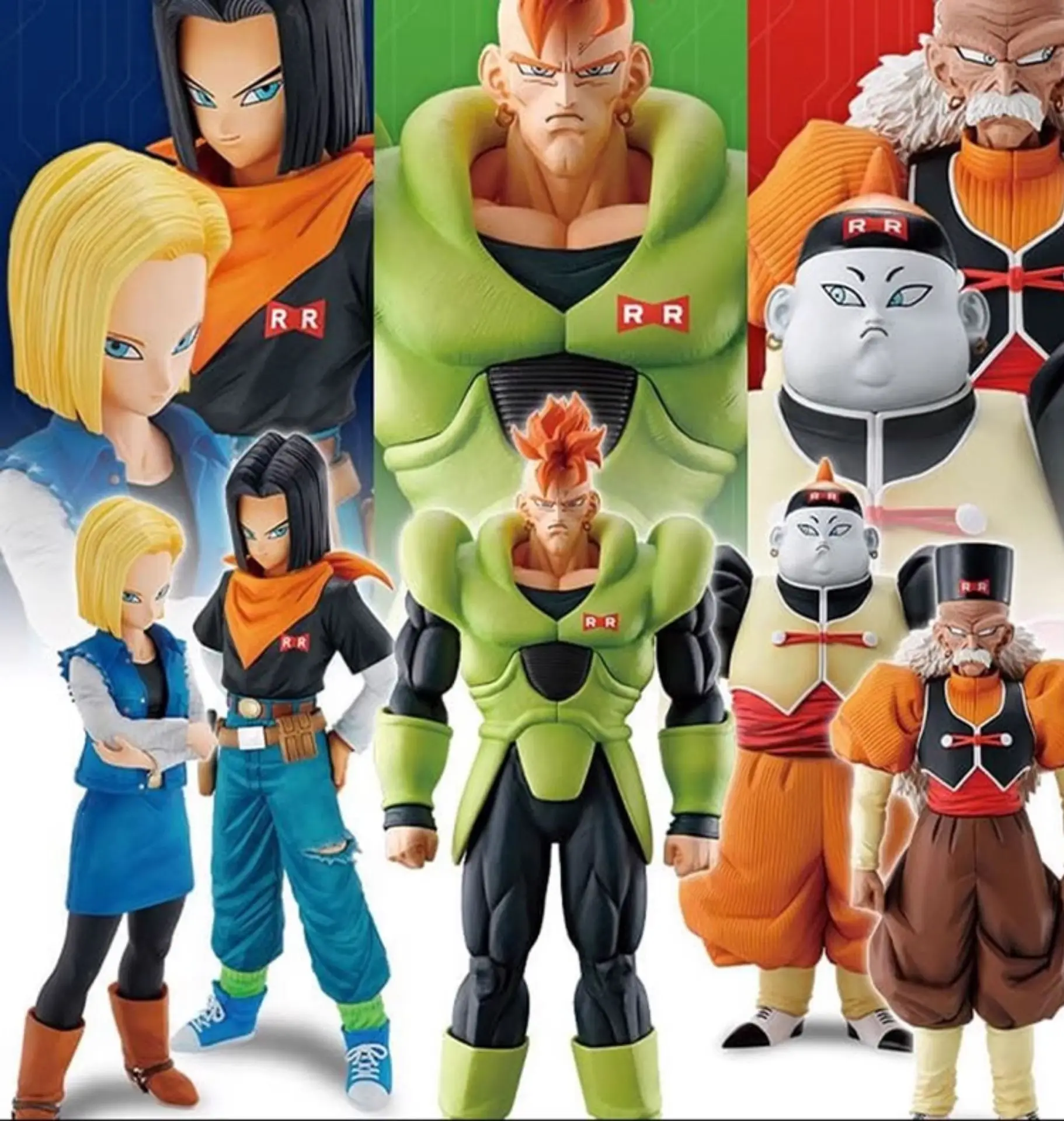 

29 cm/11.42in Anime Dragon Ball Z ANDROID 16 figurines d'action PVC Statue Collection modèle jouets cadeaux
