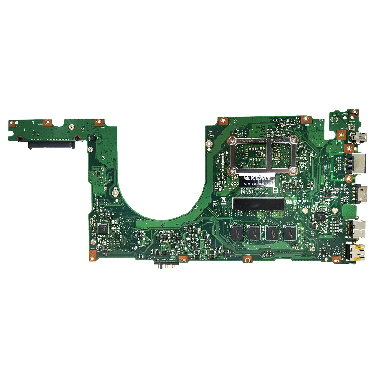 PU401LA Mainboard For ASUS PRO ESSENTIAL PU401L PU401LAC E401LA PRO401LA Laptop Motherboard I3 I5 I7 4th Gen CPU 4G RAM