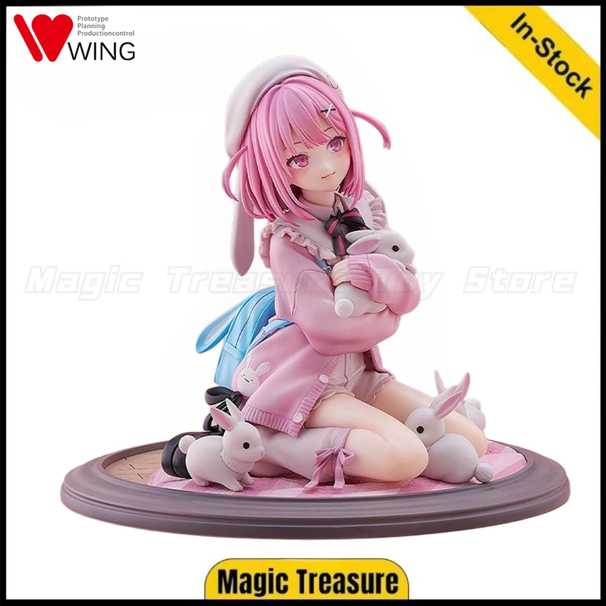

【In Stock】Original WING DMM Factory GSC Xiaoling Girlfriend 1/6 Scale Figures Anime Toys Gifts