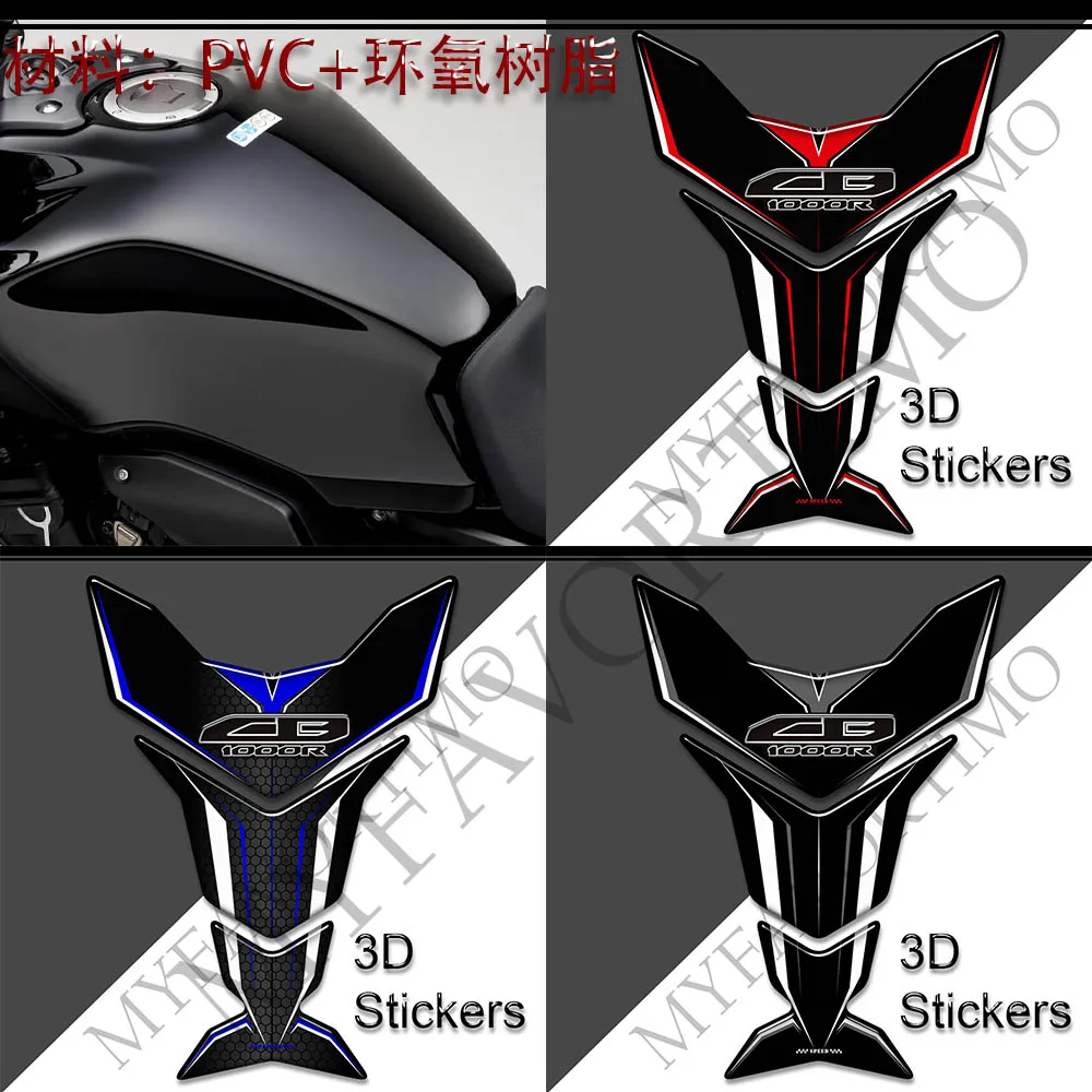 

﻿Motorcycle Fuel Oil Kit Tank Pad Protection Stickers Decals For Honda CB1000R CB 1000R 2018 2019 2020 2021 2022