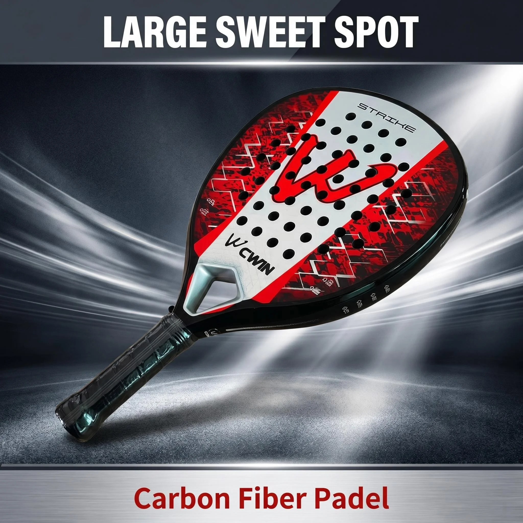 racchetta-da-padel-in-fibra-di-carbonio-cwin-con-ampio-sweet-spot-e-assorbimento-degli-urti-con-borsa-per-il-trasporto-per-allenamento-all'aperto