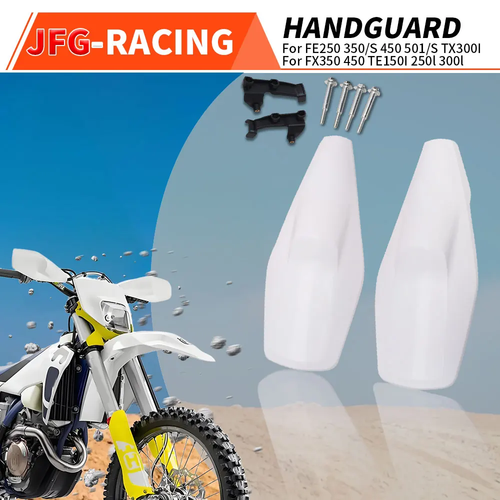 Handschutz Motorräder Zubehör Handprotektoren Schutz Scheinwerfer Kopf Lampe Für HUSQVARNA FE250 FE300 FE450 TE250 TE350 TX501